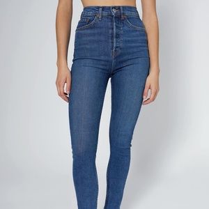 RE/DONE Stretch Ultra High Rise Ankle Crop 27